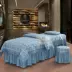 Phiên bản cao cấp của Hàn Quốc của bộ trải giường bốn bộ bông massage thẩm mỹ viện tinh khiết ga trải giường spa giá rẻ Trang bị tấm