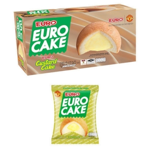 Original Imported from Thailand, Euro Brand European-Style Cream-Filled Egg Yolk Pie Cream Puff Cake Snack