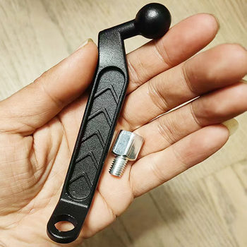 17mm ball head rearview mirror bracket base