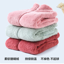 Outdoor coral velvet fleece mens fleece jacket plus velvet padded double-sided velvet womens cardigan assault jacket liner