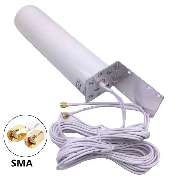 Barrel TWO-WIRE 4G LTE ANTENNA 698-960MHZ 1710-2700MHZ OUTDOOR ANTENNA ROUTER
