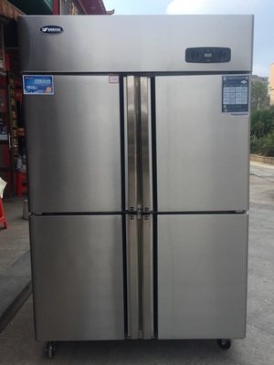 Silver all copper tubes Standard Section Four doors Double-temperature Ice Freezer 4 Doors Commercial Standing Fresh Chilling Freezer Freezer Freezer Freezer Freezer Freezer Freezer Freezer Freezer Freezer Freezer