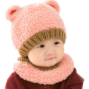【公主妈妈】韩版婴儿秋冬毛线帽