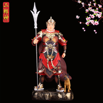 Statue of Erlang Shenjun Marshal Yang Jian Resin FRP household worship Taoist statue ornaments new products