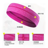 Спортивная повязка на голову, спортивный ободок подходит для мужчин и женщин, баскетбольное снаряжение для спортзала, антиперспирант, платок, для бега, впитывает пот и запах