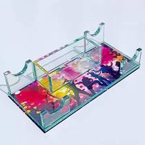 Crystal microphone stand ktv hotel nightclub microphone stand imidazole wireless microphone stand desktop free engraving