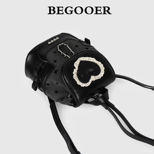 Оригинальный рюкзак с бантиком, сумка через плечо, портативный ранец