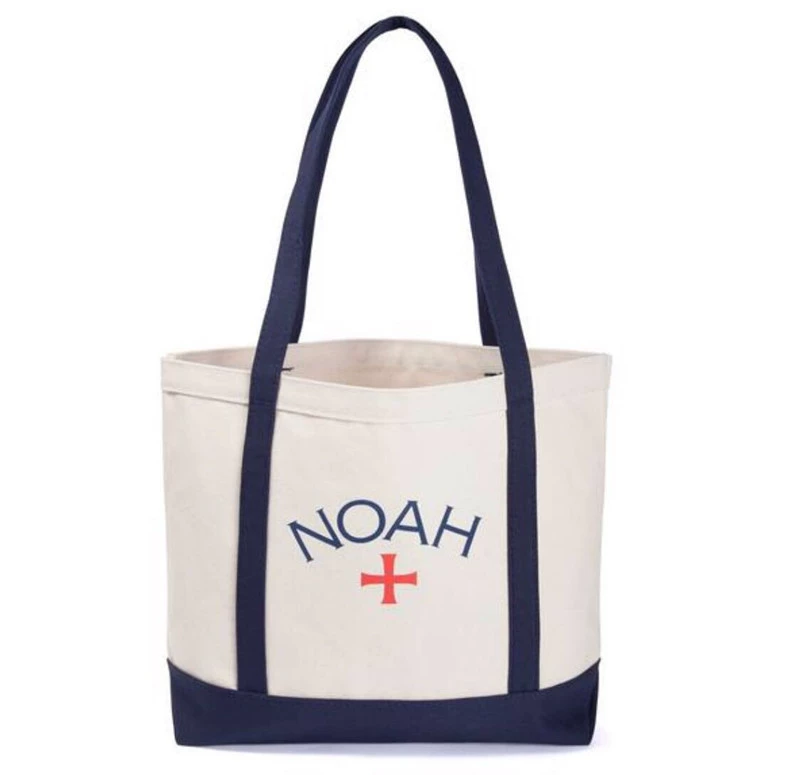 túi tote len Nô -ê Túi Tote Bag Cross Logo In Túi Túi vai nam và Phụ nữ Túi Canvas túi tote trong suốt túi tote đi học