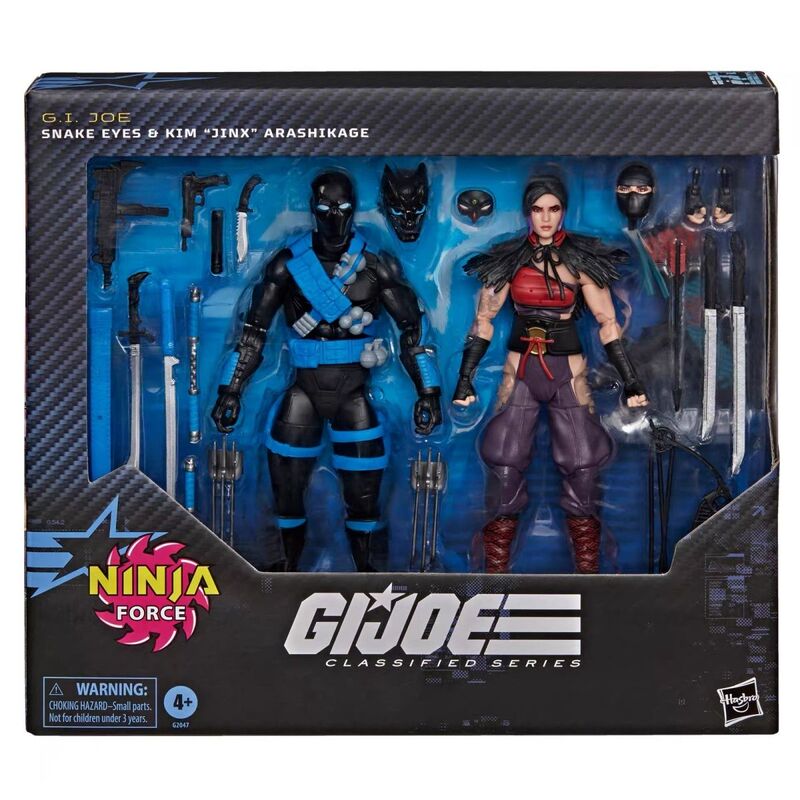 Masked Man Jinx Ninja Power New Special Forces G.I. Joe 6inch Action Figure Two-Person Set