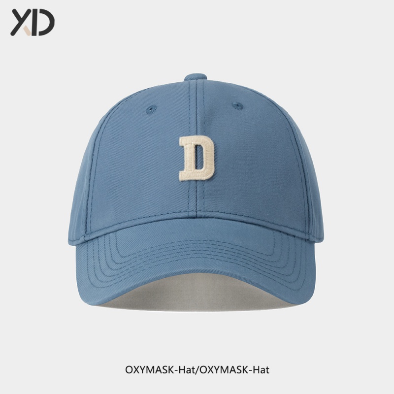 D - card baseball cap summer autumn hardtop of a man's hat, new spring and autumn female trend