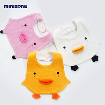 minizone saliva towel INS baby bib Childrens saliva bib Cotton spit-proof milk baby snap bib