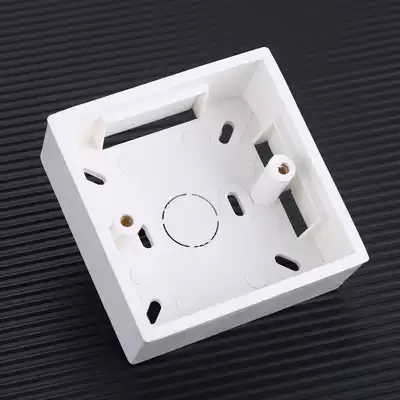 Socket bottom box junction box Universal switch open line junction box Type 86 open box Open line management box