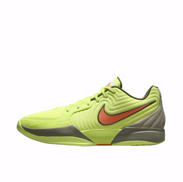 Nike Ja 2 Morant 2Nd Generation Twelve Time Low-Top Basketball Shoes for Men and Women in Yellow and Green
