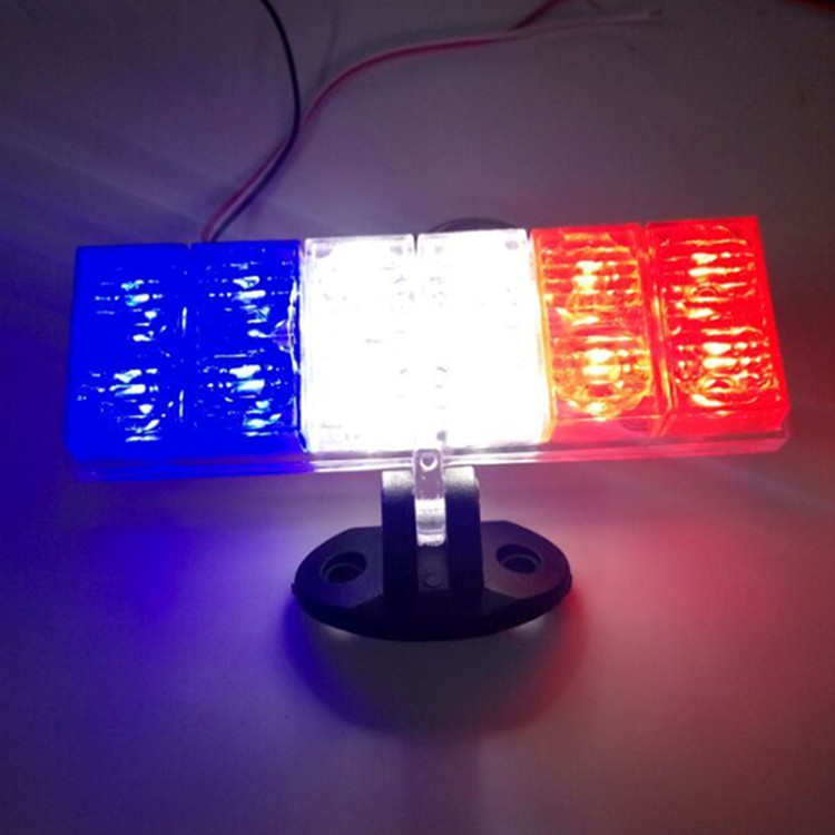 Phụ kiện sửa đổi xe máy WISP Fuxi xe máy màu đỏ trắng và xanh nổ đèn led đèn phanh ánh sáng đuôi - Đèn xe máy đèn xenon siêu sáng cho xe máy