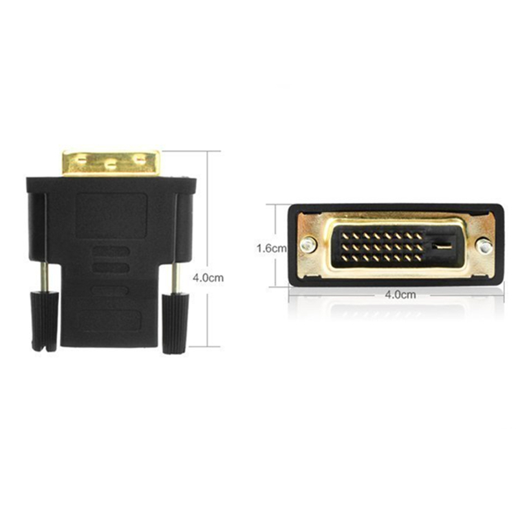 DVI to HDMI adapter computer with audio dvi male 24 1 to hdmi female high-quality line conversion head batch