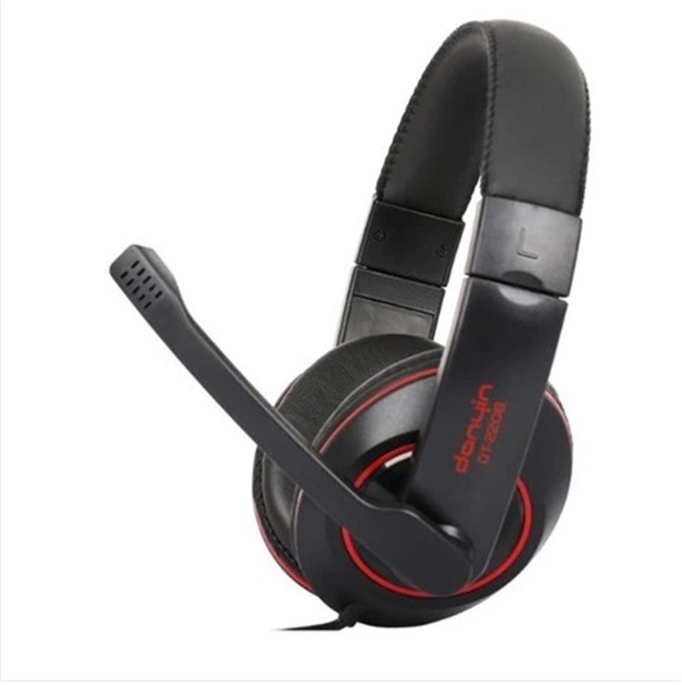 Computer Headphones DT-2208 Sports Mobile Phone Call Game Headphones Headsets Single-Hole Notebook Earmmy Promotion
