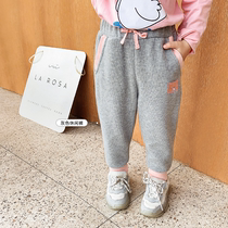 Japanese childrens foreign autumn childrens clothing trousers childrens spring and autumn sports pants womens baby autumn pants tide
