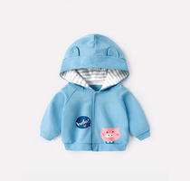 Korean childrens clothing baby coat autumn foreign newborn clothes boys autumn baby coat spring and autumn women