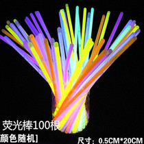Shake sound rainbow stick bar burst fluorescent stick Concert cheer stick stall push supply aid stick wholesale