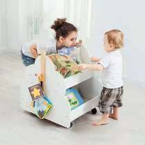 ins outlet Original single Double face Childrens bookshelves Sliding bookshelves Children small bookshelves Kindergarten painted shelves