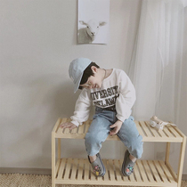 ins baby shoes bench toy storage rack childrens room decoration photo background rack