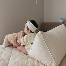 ins new pint triangle children bedside cushions children crashworthy big cushions leaning against pillows tatami leaned against pillows