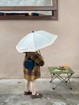 ins new products Korean wind children umbrella retro cute lace beach umbrella street for photography props baby sunshades