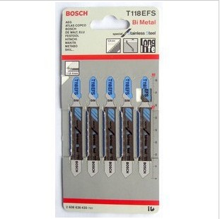 Bosch Professional Stainless Steel special curve saw bar T118EFS 2608636635 T118EHM