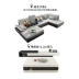 Nawei thời trang vải sofa TV tủ bàn cà phê kết hợp đặt đồ nội thất phòng khách ba mảnh tùy chỉnh giường ngủ hiện đại cao cấp Bộ đồ nội thất