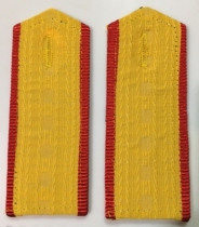 Band Costume Accessories Band Shoulder Zhang Drums Band Shoulder Card Etiquette Performance Shoulder and shoulder floral collar floral velvety cloth metal