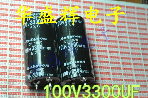 Новый твердотельный конденсатор для плазменного ТВ типа 100V3300UF 3300UF100V 30X30.35.40