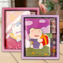  Girls hand account gift box Primary school student gift box Children above