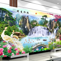 2021 Новая бриллиантовая живопись, полная бриллиантов 5D каменная ландшафтная живопись наклейки точки точка скрещивания стежков.