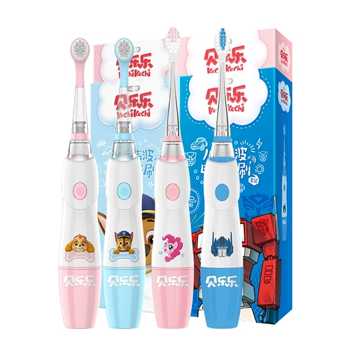 Радужная водостойкая мягкая детская зубная щетка, 2-6-12 лет