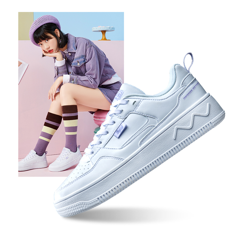 361 sneakers women's shoes 2022 Summer new 361 degrees students Q play casual shoes Little white shoes NFO board shoes ladies