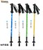 Robinson Robinson sợi carbon trekking cực T3E nạng mía Fenghua Caohai Ray lắc lư gậy chống inox	 Gậy / gậy