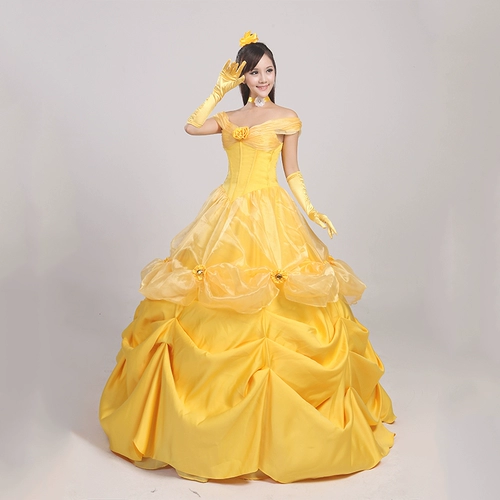Косплей костюм для взрослых Disney Anime Beauty с зверя