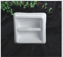 Ceramic Wall toilet bathroom carton tissue rack toilet paper towel holder toilet paper box creative snow snow