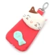 Dâu mèo General Car Key Bag Nữ Hàn Quốc Dễ thương Cá tính Sáng tạo Phim hoạt hình Túi nhỏ Zipper Mini Bag