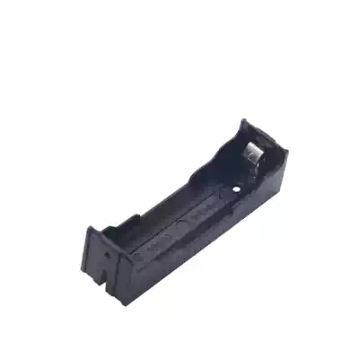 18650 battery box 18650 pack 1 DIY lithium battery box small black clip 18650 battery holder Drop resistant material