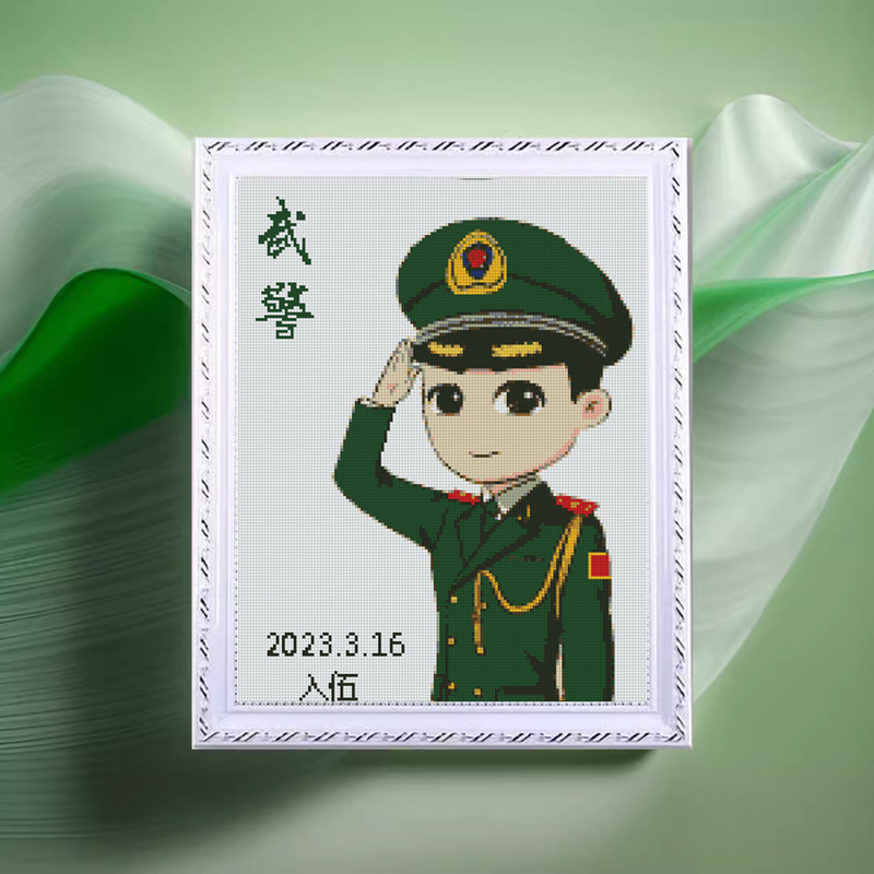 Military Cross-Stitch Warrior Brother Diamond Painting Warrior Treasure Sea Land Air Rocket Army Military Military Falling into to Commemorate Military Cross-Stitch Warrior Brother Diamond Painting Warrior Treasure Sea Land Air Rocket Army Military Military Falling into to Commemorate