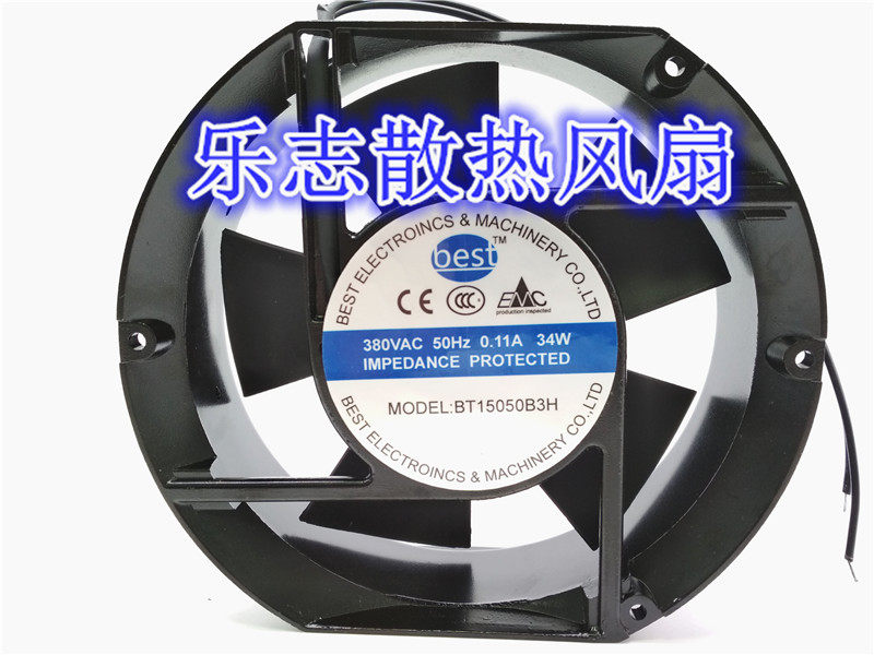 New best BT15050B3H 380V 0 11A 34W 17251 Industrial axial cooling fan