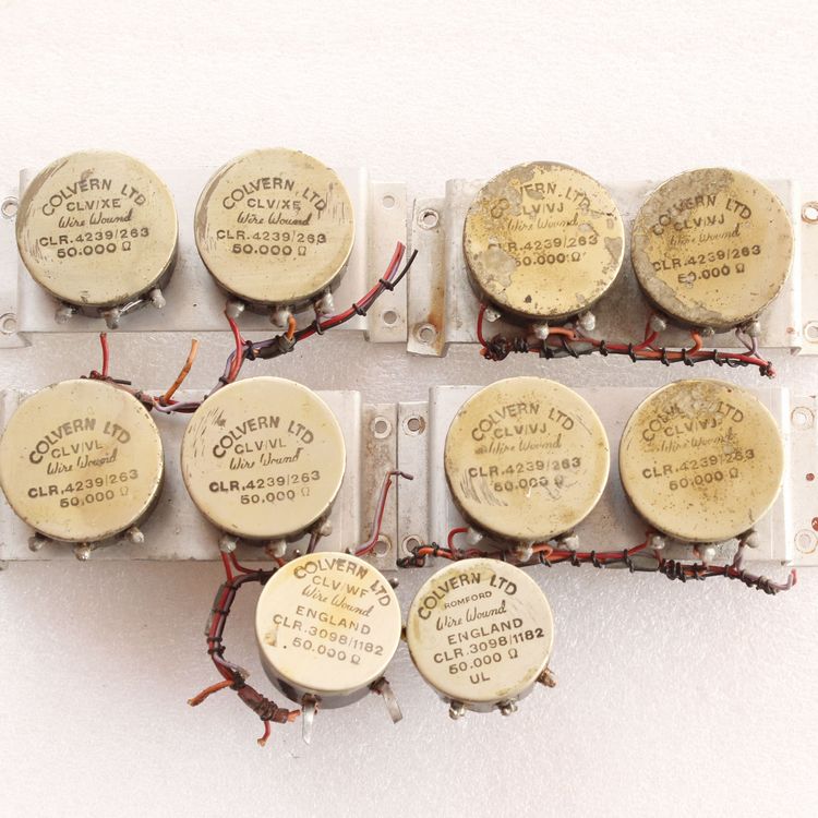 British off-machine 50K potentiometer fever parts bile machine potential switch 150 yuan pair