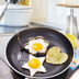 Thép không gỉ omelette khuôn yêu nồi sáng tạo chiên trứng khuôn mẫu bếp cung cấp trứng luộc - Tự làm khuôn nướng khuôn làm bánh bao Tự làm khuôn nướng