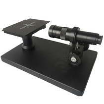 XDC-10A Horizontal microscope flatness detector Objective lens 0 7-4 5X XY axis adjustable video microscope