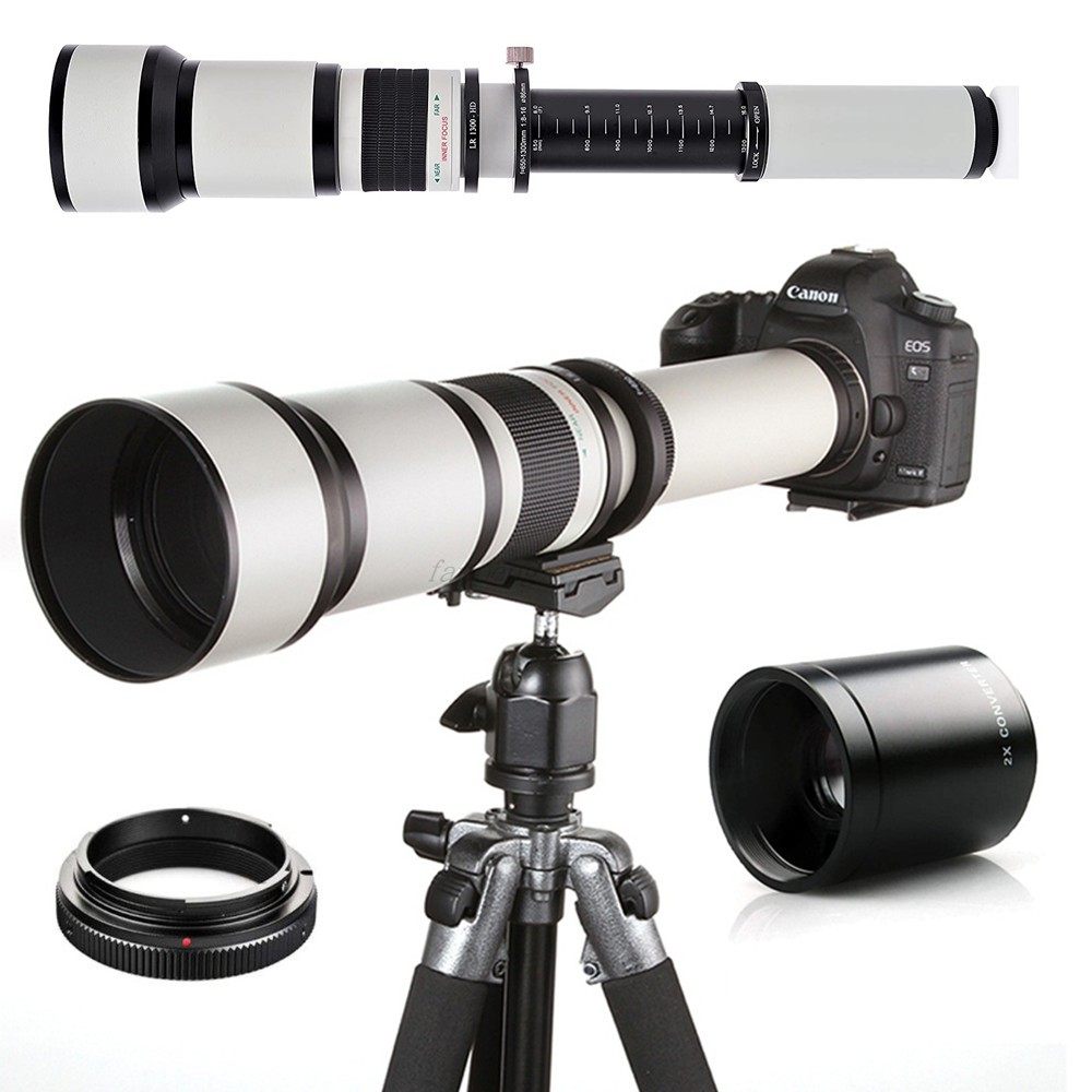 650-2600mm Kelda micro-SLR zoom ultra-telephoto lens telephoto bird shooting is suitable for Canon R Nikon Z