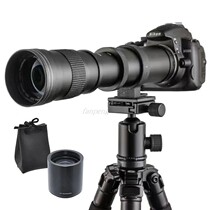 420-1600mmF8 3 Manual Lens Telephoto Zoom Suitable for Sony Fuji Moon Exploration Bird Shooting Scenery