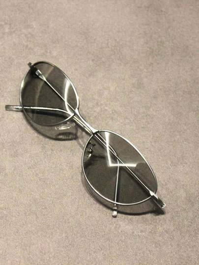 Y2K Punk Metal Frame Personalized Cat-Eye Sunglasses Street Style Concave Shape Unisex Retro Polarized Sunglasses Trendy