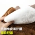 Quần cotton nam mùa đông cộng với nhung dày ông già lạc đà Quần ấm phụ nữ eo cao cỡ lớn rộng vừa và quần len tuổi già