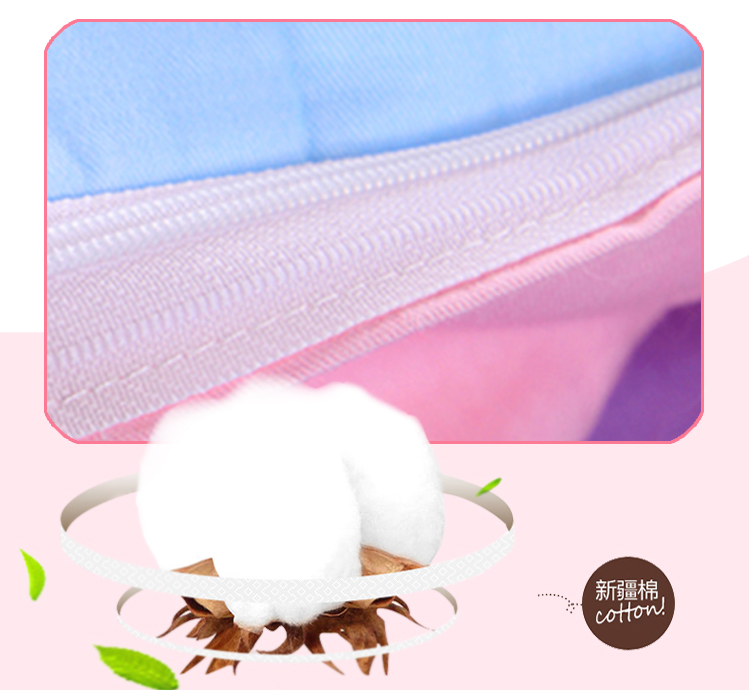 Bông chéo 100% cotton áo gối một cặp phim hoạt hình hoa tùy chỉnh đơn 48X74 vườn sọc - Gối trường hợp gối mây